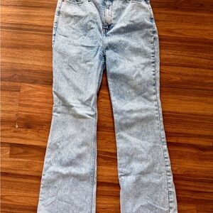 Old Navy Light Blue Flare Jeans